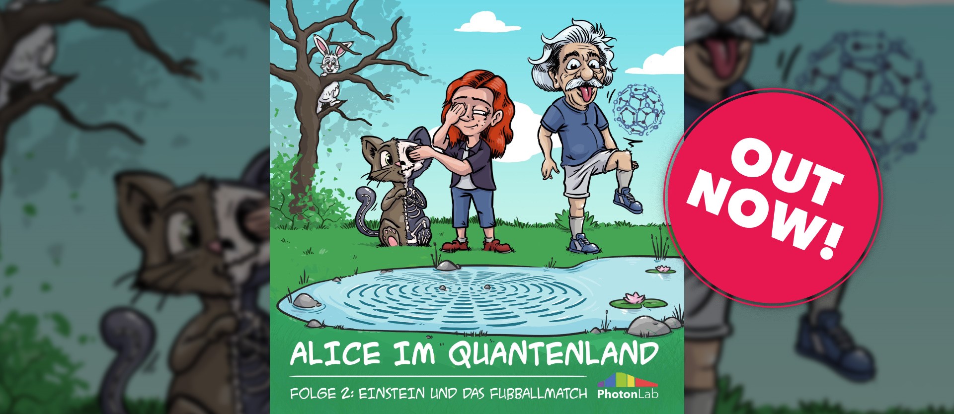 Alice in Quantum Land: "Einstein and the soccer match"